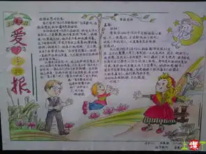小学生友谊手抄报图片