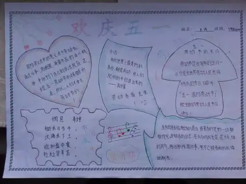收藏五一节的黑板报手抄报名言谚语诗词写作素材