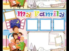 我爱我家英语小报我的家庭亲子手抄报family图片素材英语手抄报大全worddoc模板下载45.59mb学科手抄报