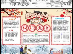 冬至小报二十四节气冬天饺子传统文化手抄小报素材图片模板worddoc设计图下载语文手抄报大全编号18966748