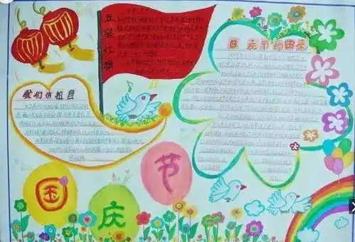 国庆节手抄报大集合,快给孩子备好