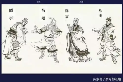 书画欣赏丨三国演义人物谱欣赏