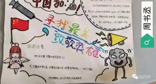 战疫,我们在一起武汉加油中国加油丽水市实验学校604七色花中队创作手抄报集结号