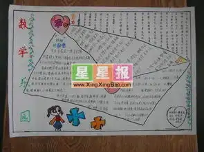 三年级数学乐园手抄报
