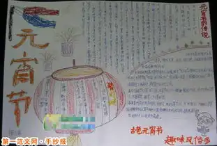 元宵节手抄报河南元宵节习俗