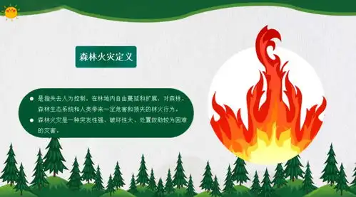 防范森林火灾共建美好家园