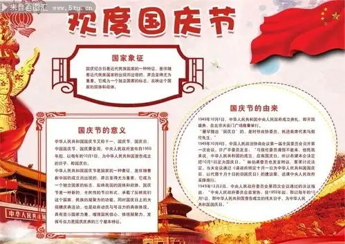 欢度国庆节手抄报