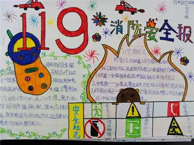 消防安全手抄报资料变压器火灾隐患