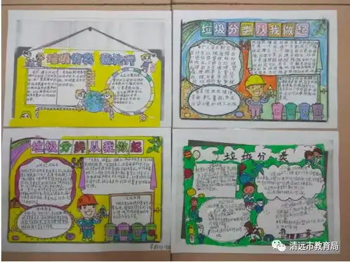 清新区教育系统开展中小学生幼儿园生活垃圾无害化处理分类宣传教育活动