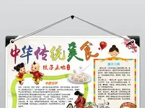 中华美食小报中国美食电子小报图片模板wps设计图下载其他大全编号18707223