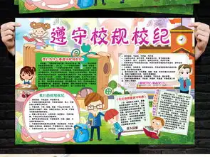 校规校纪小报文明礼仪道德手抄报小报素材图片模板psd设计图下载道德与法治手抄报大全编号16408732