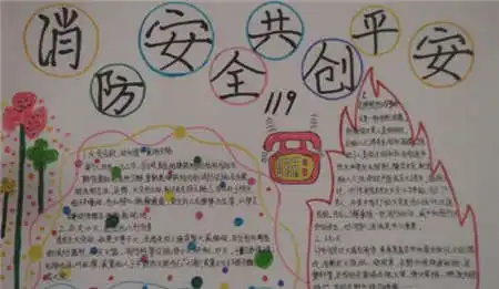 消防安全手抄报内容森林防火人人有责