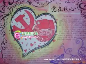 七一建党节手抄报只画图,不写字