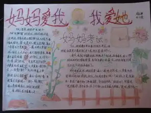 母亲节手抄报我爱您妈妈