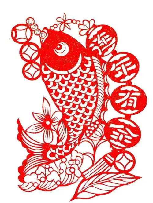 春节说民俗剪窗花