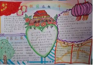 祖国在我心中手抄报共同保卫祖国