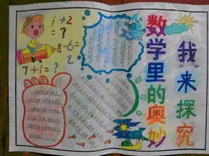 小学生数学手抄报欣赏,内容丰富加猜谜,孩子看了瞬间爱上数学
