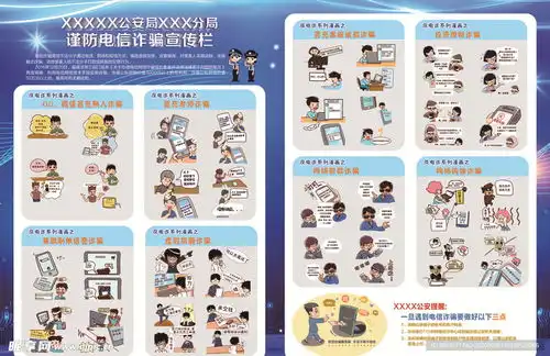反电诈宣传单设计图dm宣传单