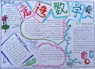 数学手抄报带文字
