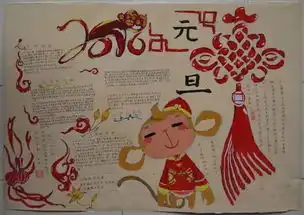 猴年手抄报有图片