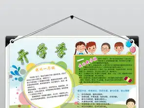 时尚开学季电子小报手抄报word模板图片素材wps下载1.63mb其他大全其他