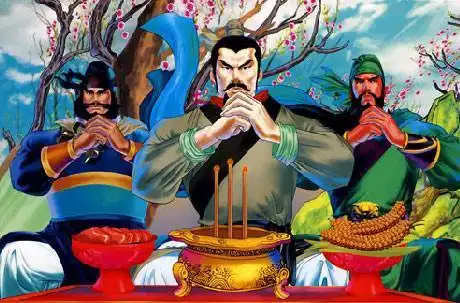 金庸笔下三个强盗学刘关张三结义却专干坏事自称三杰