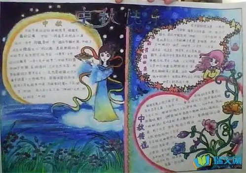 中秋节手抄报六年级