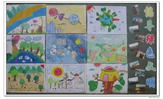 小学生手抄报国家园林城市内容