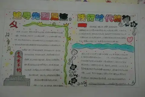 东台许河镇中学举行德育手抄报评比活动