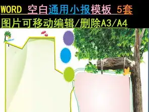 word通用空白小报a3a4模板