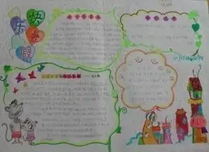 快乐的暑假手抄报内容,要简单的