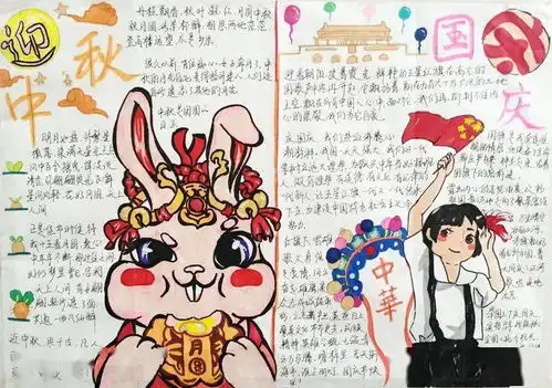 攀枝花市三中迎中秋庆中秋手抄报获奖作品展示