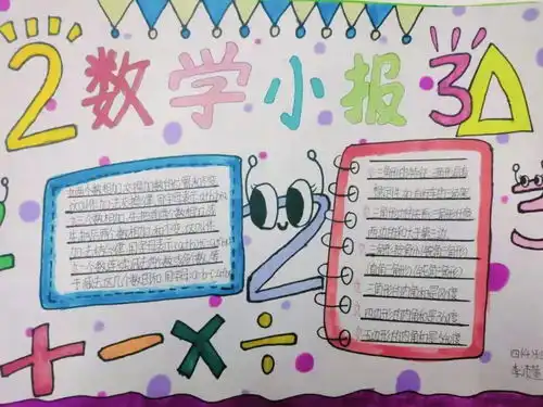 我读书我快乐读书小报和学数学用数学手抄报评比活动