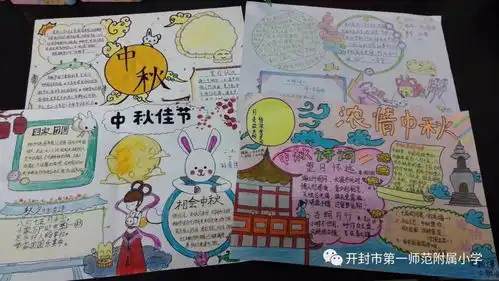 品中秋诵中秋画中秋开封市一师附小中秋节系列活动