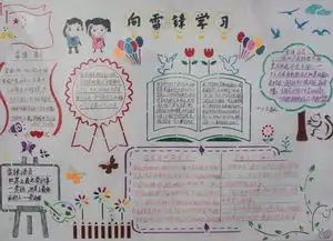 教育商丘市外国语实验小学举行学习雷锋好榜样优秀手抄报展评活动