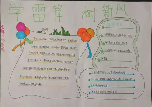 传承雷锋精神,做新时代好少年