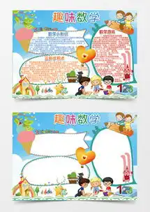 模板下载趣味数学手抄报图片设计素材熊猫办公
