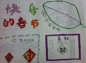 2019快乐春节手抄报内容六年级