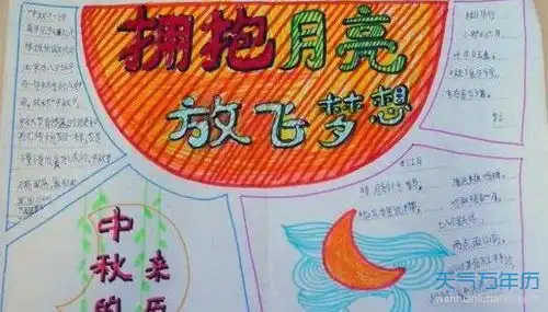 2020中秋手抄报内容怎么写中秋节手抄报内容一等奖2020