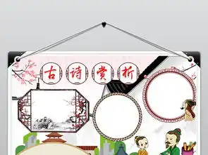 ps唐诗宋词传统国学古诗歌摘抄手抄报电子小报图片素材语文手抄报大全psd模板下载154.61mb学科手抄报