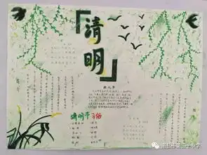 南昌二十中开展我们的节日清明节手抄报评比活动