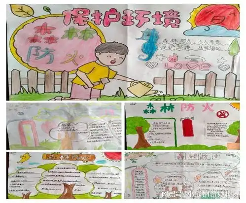 鄂州市汀祖镇刘显小学森林防火从我做起