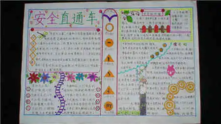 安全教育手抄报人际交往安全
