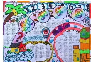 四年级下册数学一单元手抄报