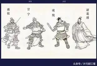 书画欣赏丨三国演义人物谱欣赏