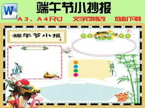 传统节日端午节民俗文化卡通小报手抄报模板图片素材worddoc下载8.17mb端午节手抄报大全节日手抄报
