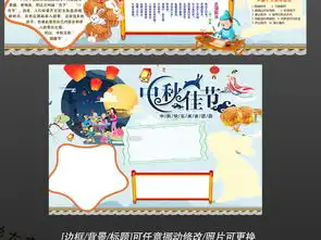 八月十五中秋节卡通手抄报小报边框图片素材worddoc模板下载189.68mb中秋节手抄报大全节日手抄报