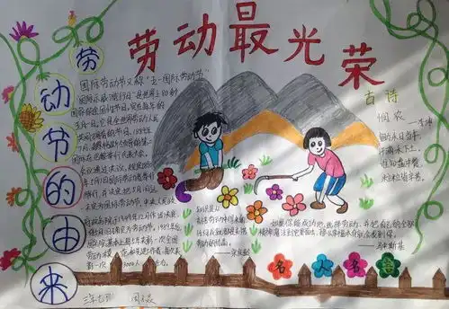 五一劳动节手抄报名言名句名诗作文汇总,快来给孩子收藏