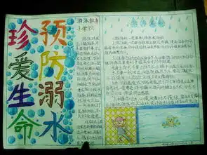珍爱生命手抄报预防溺水人人有责