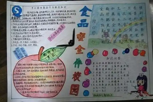 食品安全手抄报注意什么